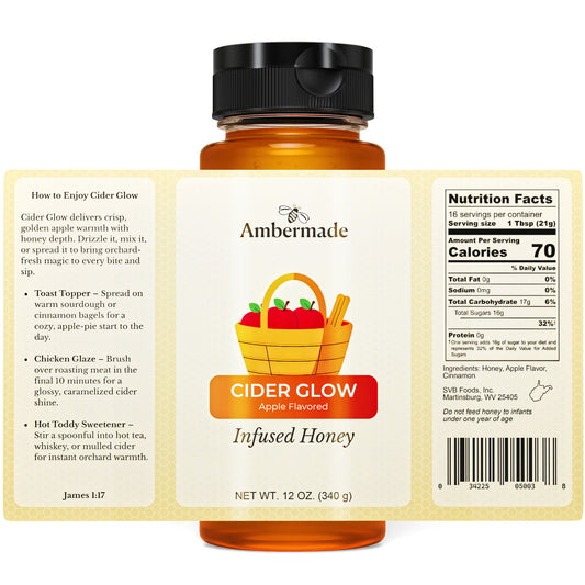 Cider Glow Infused Honey